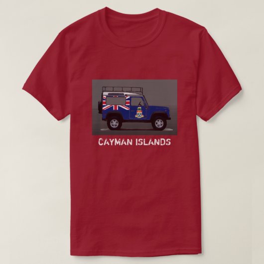 CAYMAN ISLANDS T-Shirt (Design voorkant)