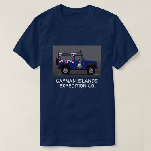 CAYMAN ISLANDS T-Shirt (Design voorkant)