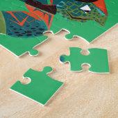 Cayman Islands vintage reisposter Legpuzzel (Zijkant)