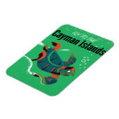 Cayman Islands vintage reisposter Magneet (Linkerzijde)