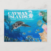 Cayman Islands Welkom Bord Briefkaart (Voorkant)