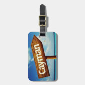 Caymaneilanden Bagagelabel (Voorkant verticaal)