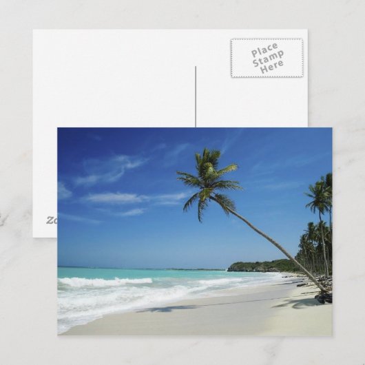 Caymaneilanden Beach Briefkaart (Voorkant / Achterkant)