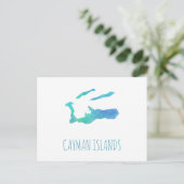 Caymaneilanden Briefkaart (Staand voorkant)