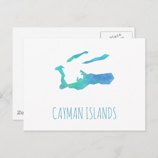Caymaneilanden Briefkaart (Voorkant / Achterkant)
