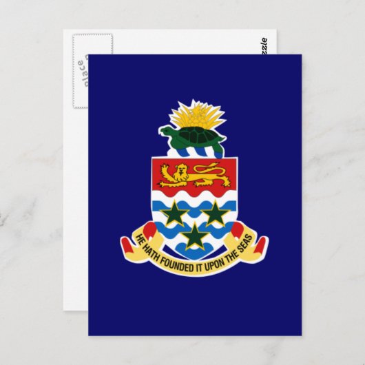 caymaneilanden briefkaart (Voorkant / Achterkant)