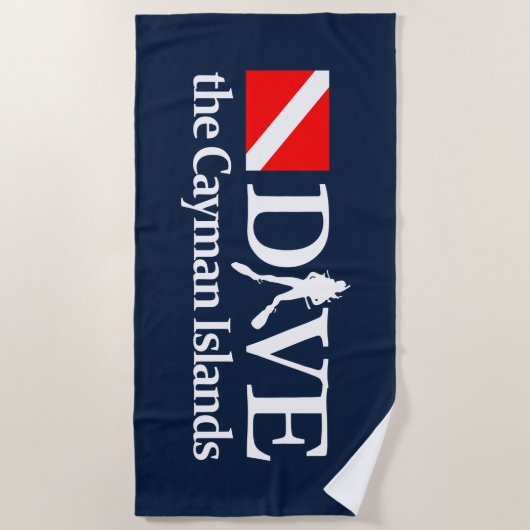 Caymaneilanden DV4 Strandlaken (Voorkant)