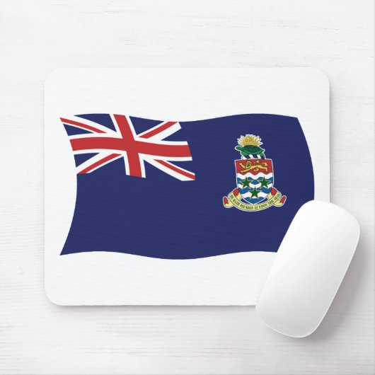 Caymaneilanden Flag Mousepad Muismat (Met muis)