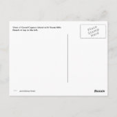 Caymaneilanden het Strand van Zeven Mijl Briefkaart (Achterkant)