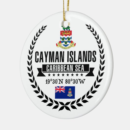 Caymaneilanden Keramisch Ornament (Links)