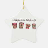 Caymaneilanden Keramisch Ornament (Voorkant)