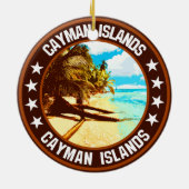 Caymaneilanden Keramisch Ornament (Achterkant)