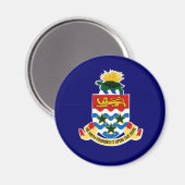 caymaneilanden magneet (Voorkant / Achterkant)