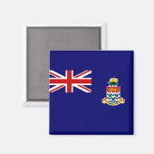 caymaneilanden magneet (Voorkant / Achterkant)