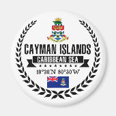 Caymaneilanden Magneet (Voorkant)
