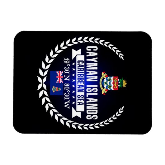 Caymaneilanden Magneet (Horizontaal)