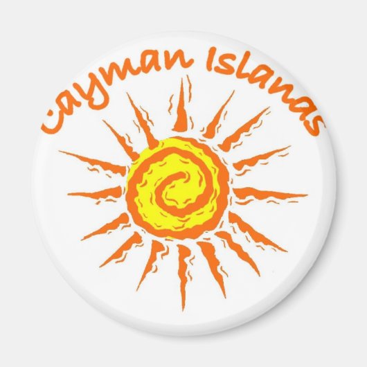Caymaneilanden Magneet (Voorkant)