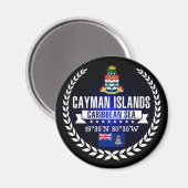Caymaneilanden Magneet (Voorkant / Achterkant)