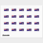 Caymaneilanden Ronde Sticker (Vel)