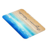 Caymaneilanden: strandzonnescherm magneet (Rechterzijde)