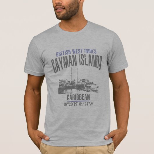 Caymaneilanden T-shirt (Voorkant)