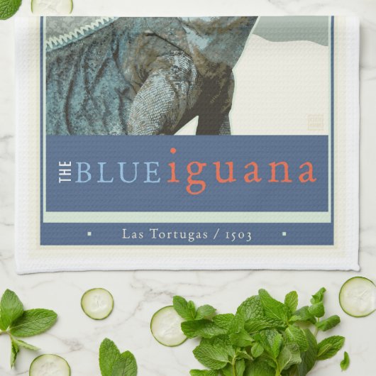 Caymaneilanden Theedoek (Gevouwen)