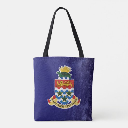 Caymaneilanden Tote Bag (Achterkant)