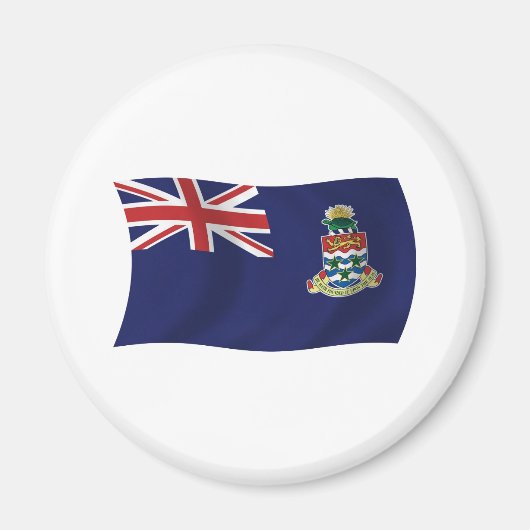 Caymaneilanden Vlag Magneet (Voorkant)