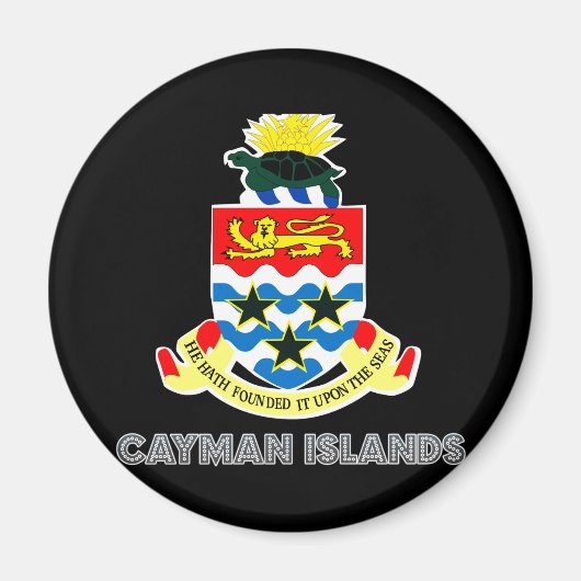Caymanian Emblem Magneet (Voorkant)
