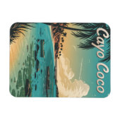 Cayo Coco Cuba Vintage Magneet (Horizontaal)
