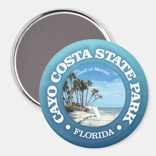 Cayo Costa SP Magneet (Voorkant / Achterkant)