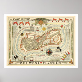  Cayo Hueso-reisposter Poster