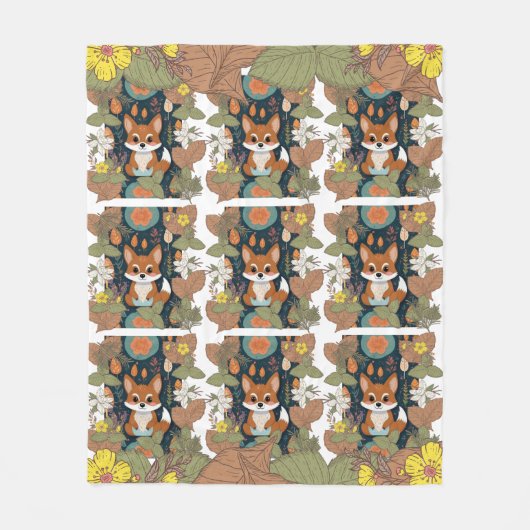 Cayote Vintage Fleece Deken (Voorkant)