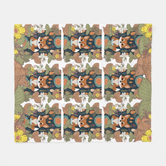 Cayote Vintage Fleece Deken (Voorkant (Horizontaal))