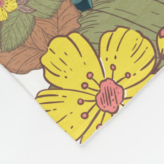 Cayote Vintage Fleece Deken (Hoek)