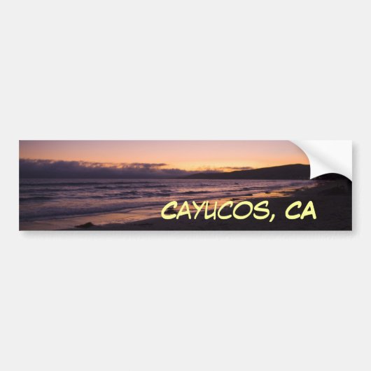 Cayucos, CA 2 Bumpersticker (Voorkant)