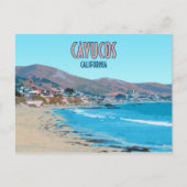 Cayucos California Central Coast  Briefkaart (Voorkant)
