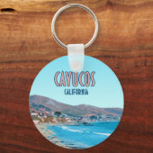 Cayucos California Central Coast  Sleutelhanger (Voorkant)