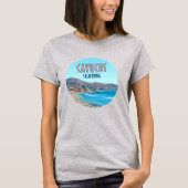 Cayucos California Central Coast  T-shirt (Voorkant)