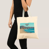 Cayucos California Central Coast Tote Bag (Voorkant (product))