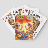 CAYUCOS, CALIFORNIA PLAYING CARDS. POKERKAARTEN (Achterkant)
