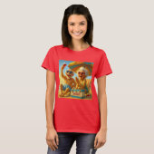 "CAYUCOS FOREVER COOL TEE". T-SHIRT (Voorkant volledig)