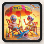 CAYUCOS LEGENDES. BIER ONDERZETTER (Voorkant)