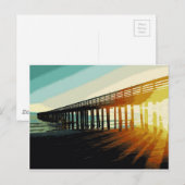 Cayucos Pier Briefkaart (Voorkant / Achterkant)