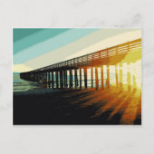 Cayucos Pier Briefkaart (Voorkant)