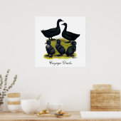 Cayuga Duck Poster (Keuken)