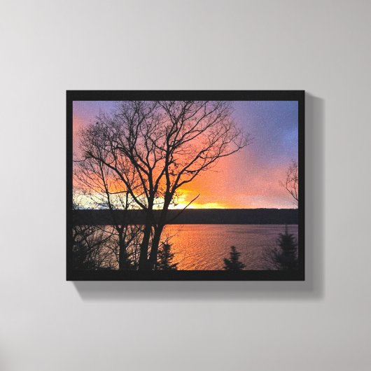 CAYUGA LAKE CANVAS PRINT (Voorkant)