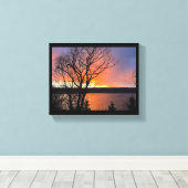 CAYUGA LAKE CANVAS PRINT (Insitu (Houten vloer))