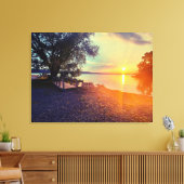 CAYUGA LAKE CANVAS PRINT (Insitu (Woonkamer))