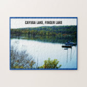CAYUGA LAKE FINGER LAKE Jigpuzzel Legpuzzel (Horizontaal)